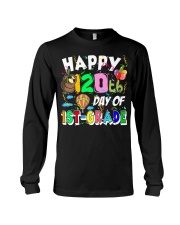 Sloth Happy 120th Day Of First Grade Sloth Long Sleeve Tee tile