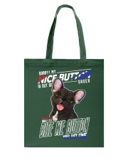 Bulldog Dog Nice Button Tote Bag tile