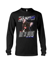 Bulldog Dog Nice Button Long Sleeve Tee tile