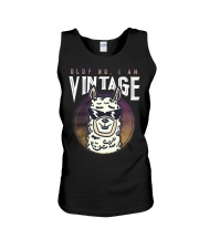 Llama I Am Vintage Unisex Tank tile