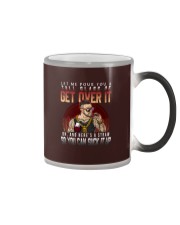 Tattoo Get Over It Color Changing Mug tile