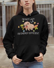 Sloth I'm Not Lazy I'm Energy Efficient Hooded Sweatshirt apparel-hooded-sweatshirt-lifestyle-07