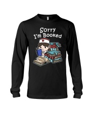 Book Sorry I'm Booked Nurse Long Sleeve Tee tile