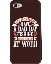 Father I'd Rather Have A Bad Day Fishing Phone Case tile