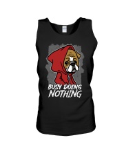 Bulldog Dog Busy Doing Nothing Unisex Tank tile