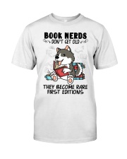 Husky Dog Book Nerds Classic T-Shirt tile