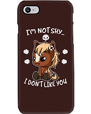 Horse I'm Not Shy I Don't Like You Phone Case tile