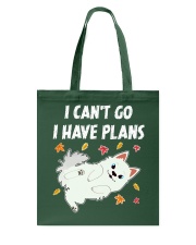 Samoyed Dog I Can't Go I Have Plans Tote Bag tile