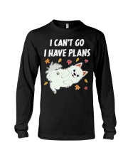 Samoyed Dog I Can't Go I Have Plans Long Sleeve Tee tile