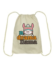 Llama No Drama Llama 1 Drawstring Bag tile