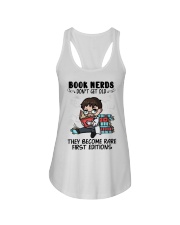 Teacher Book Nerds Don't Get Old 1 Ladies Flowy Tank tile