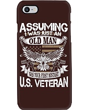 Veteran American Veteran Old Man Phone Case tile