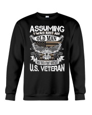 Veteran American Veteran Old Man Crewneck Sweatshirt tile