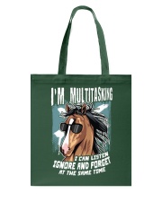 Horse I'm Multitasking Tote Bag tile