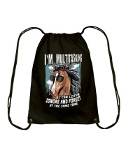 Horse I'm Multitasking Drawstring Bag tile