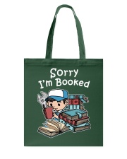 Book Sorry I'm Booked Mechanic Tote Bag tile