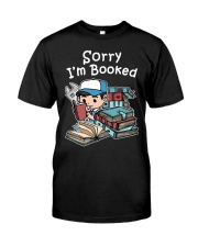 Book Sorry I'm Booked Mechanic Classic T-Shirt tile