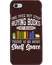 Book One Doesn't Stop Bying Books Phone Case tile