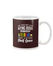 Book One Doesn't Stop Bying Books Mug tile
