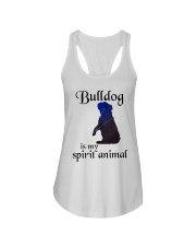 Bulldog Dog Bulldog Is My Spirit Animal Ladies Flowy Tank tile