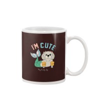 Bulldog Dog I'm Cute My Lovely Dog Mug tile