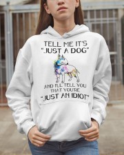 Terrier Dog Tell Me It's Just A Dog Hooded Sweatshirt apparel-hooded-sweatshirt-lifestyle-07