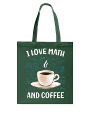 Coffee I Love Math And Coffee Tote Bag tile