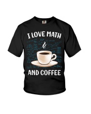 Coffee I Love Math And Coffee Youth T-Shirt tile