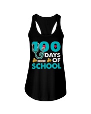 Nurse 100 Days Of School Ladies Flowy Tank tile