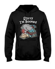 Book Sorry I'm Booked Elephant Hooded Sweatshirt front