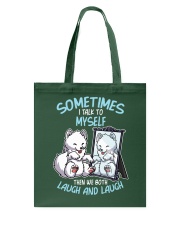 Samoyed Dog Laugh And Laugh Tote Bag tile