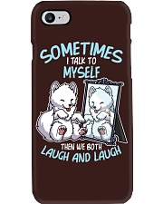Samoyed Dog Laugh And Laugh Phone Case tile