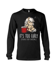 Horse It's Too Early Long Sleeve Tee tile