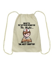 Book Oh Look The Next Chapter Nurse Drawstring Bag tile