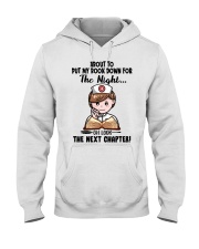 Book Oh Look The Next Chapter Nurse Hooded Sweatshirt front