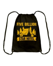Camping Five Billion Star Hotel Drawstring Bag tile
