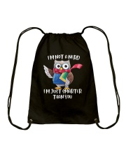 Book I'm Not A Nerd Drawstring Bag tile