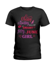 June Classy Sassy And A Bit Smart Assy June Girl Ladies T-Shirt tile
