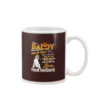 Beagle Dog Thank You For Being My Daddy Mug tile