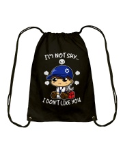 Mechanic I'm Not Shy I Don't Like You Drawstring Bag tile