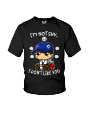 Mechanic I'm Not Shy I Don't Like You Youth T-Shirt tile