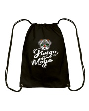 Pug Dog Puggo De Mayo Drawstring Bag tile