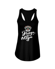 Pug Dog Puggo De Mayo Ladies Flowy Tank tile