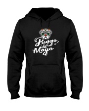 Pug Dog Puggo De Mayo Hooded Sweatshirt front