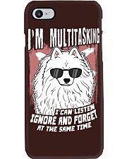 Samoyed Dog I'm Multitasking Phone Case tile