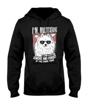 Samoyed Dog I'm Multitasking Hooded Sweatshirt front