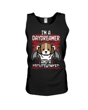 Beagle Dog I'm A Daydreamer Unisex Tank tile