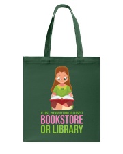 Book Bookstore Or Library Tote Bag tile