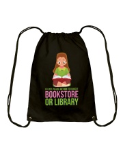 Book Bookstore Or Library Drawstring Bag tile