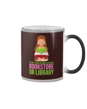 Book Bookstore Or Library Color Changing Mug tile